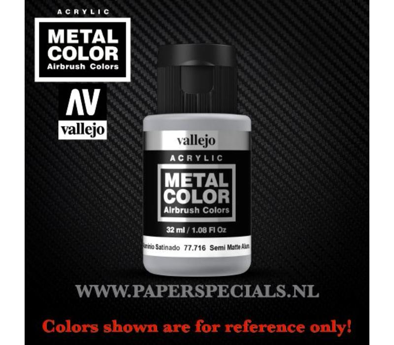 Vallejo - Metal Color 35ml - 77.716 Semi Matte Aluminium