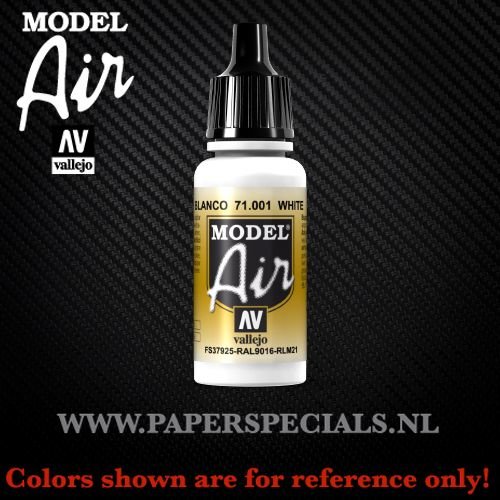 Vallejo - Model Air 17ml - 71.001 White 