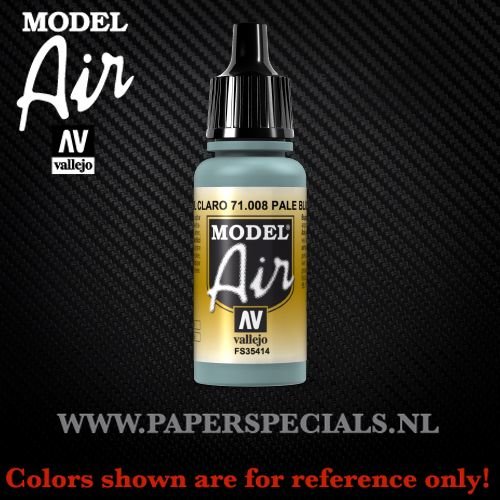 Vallejo - Model Air 17ml - 71.008 Pale Blue 