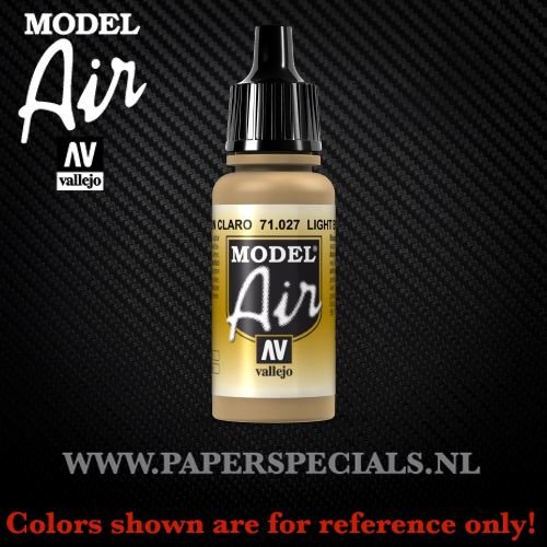 Vallejo - Model Air 17ml - 71.027 Light Brown 