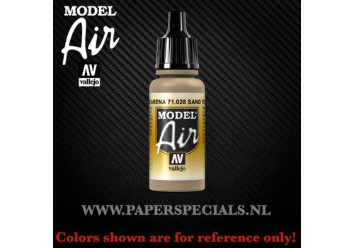 Vallejo Vallejo - Model Air 17ml - 71.028 Sand Yellow
