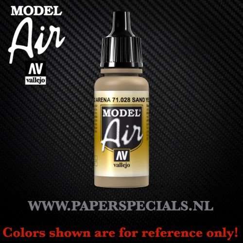 Vallejo - Model Air 17ml - 71.028 Sand Yellow 