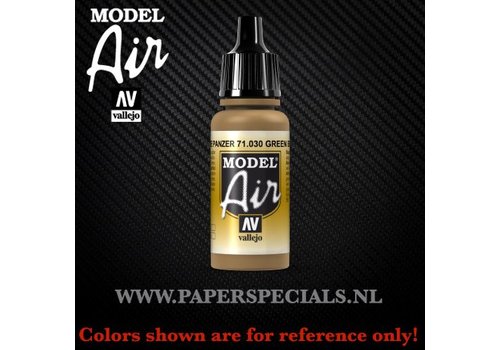 Vallejo Vallejo - Model Air 17ml - 71.030 Brown Green