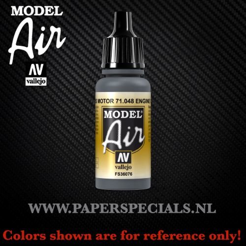 Vallejo - Model Air 17ml - 71.048 Engine Grey 