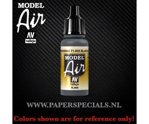 Vallejo Model Air Black Grey RLM66 Model Air 17ml Bottle