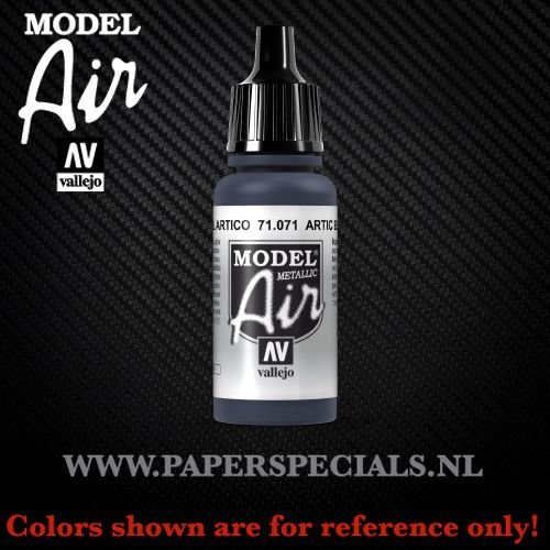 Vallejo - Model Air 17ml - 71.071 Arctic Blue (Metallic) 