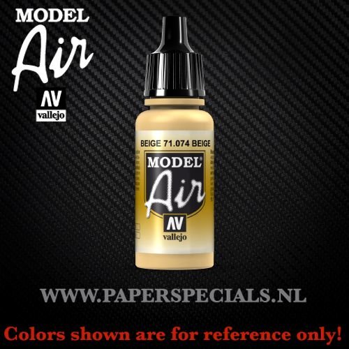 Vallejo - Model Air 17ml - 71.074 Beige 