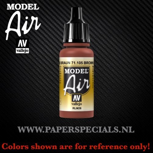 Vallejo - Model Air 17ml - 71.105 Brown RLM26 