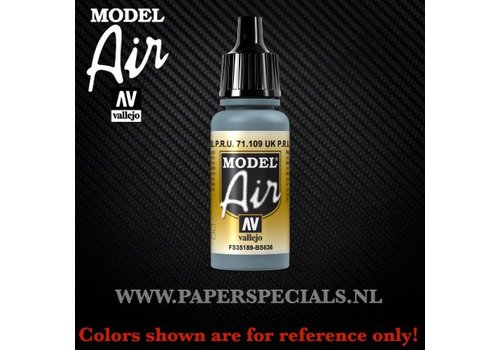 Vallejo Vallejo - Model Air 17ml - 71.109 Faded P.R.U Blue M-485