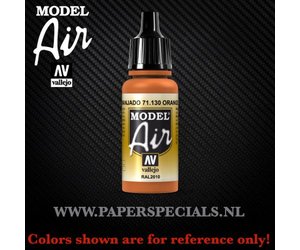 Vallejo Model Air 71130 Orange Rust (17ml)