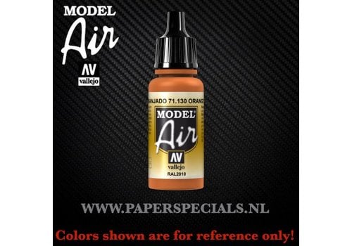 Vallejo Vallejo - Model Air 17ml - 71.130 Orange Rust