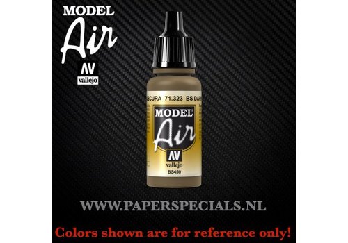 Vallejo Vallejo - Model Air 17ml - 71.323 BS Dark Earth