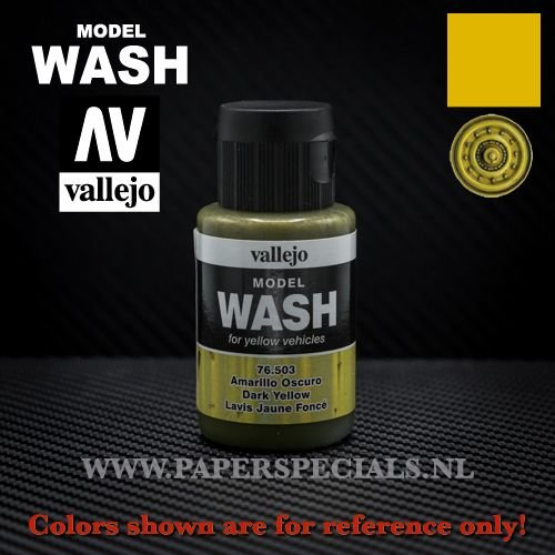 Vallejo - Model Wash 35ml - 76.503 Dark Yellow 