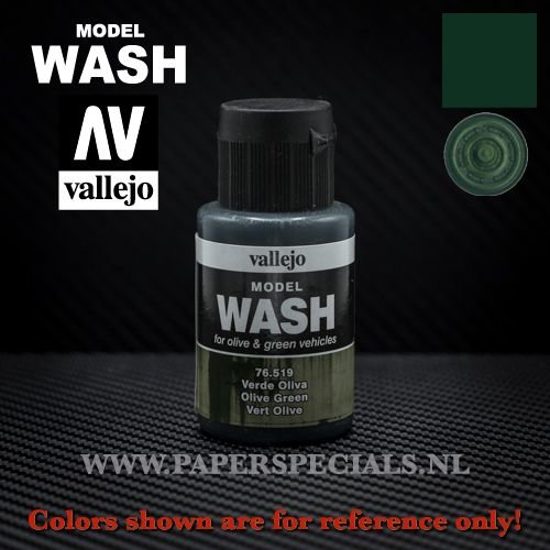 Vallejo - Model Wash 35ml - 76.519 Olive Green 