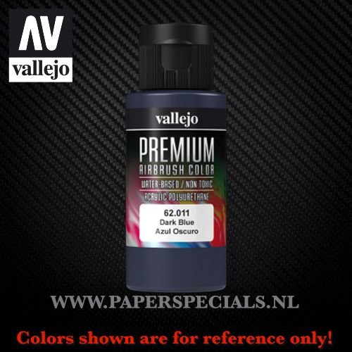 Vallejo - Premium RC Color 60ML - 62.011 Dark Blue 