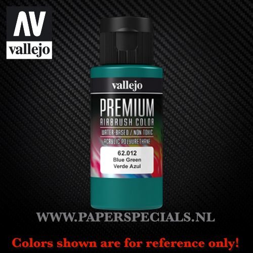 Vallejo - Premium RC Color 60ML - 62.012 Blue Green 