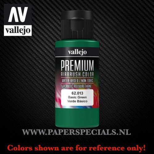 Vallejo - Premium RC Color 60ML - 62.013 Basic Green 