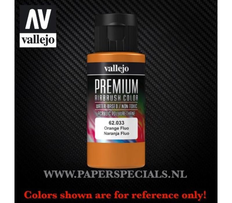 Vallejo - Premium RC Color 60ML - 62.033 Fluorescent Orange