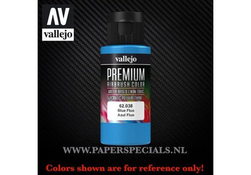 Vallejo Vallejo - Premium RC Color 60ML - 62.038 Fluorescent Blue
