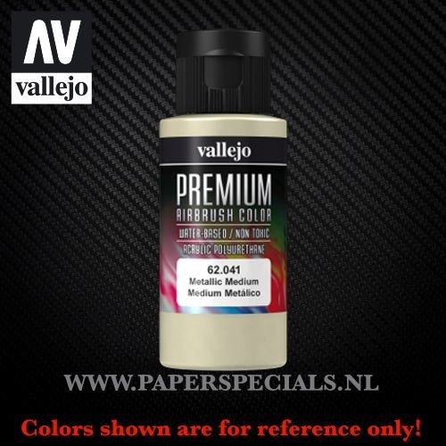 Vallejo - Premium RC Color 60ML - 62.041 Metallic Medium 