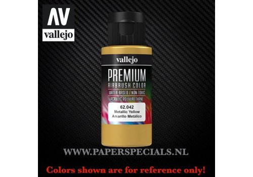 Vallejo Vallejo - Premium RC Color 60ML - 62.042 Metallic Yellow