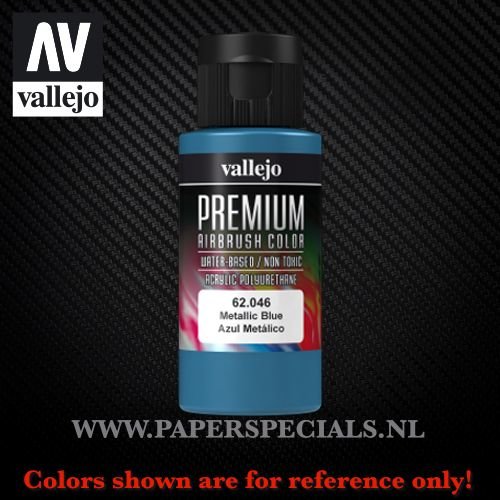 Vallejo - Premium RC Color 60ML - 62.046 Metallic Blue 