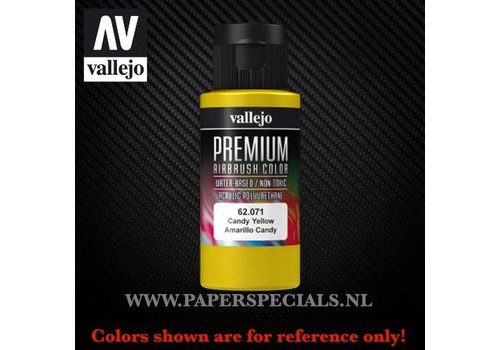 Vallejo Vallejo - Premium RC Color 60ML - 62.071 Candy Yellow