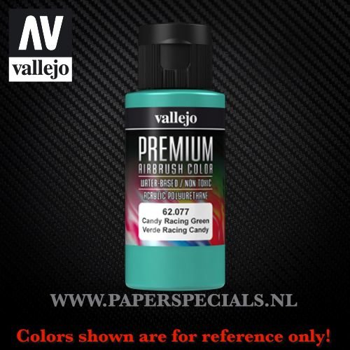 Vallejo - Premium RC Color 60ML - 62.077 Candy Racing Green 