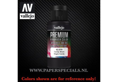 Vallejo Vallejo - Premium RC Color 60ML - 62.079 Candy Black