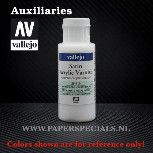 Vallejo - Satin Varnish - 60ml 