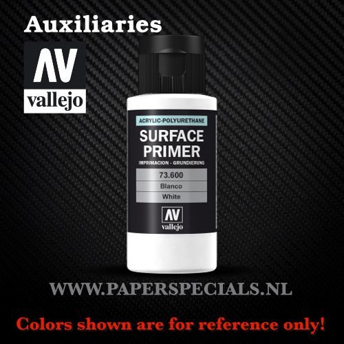 Vallejo - Surface Primer 60ml - 73.600 White 