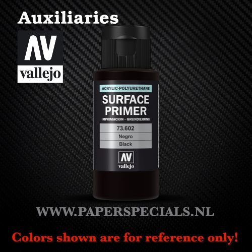 Vallejo - Surface Primer 60ml - 73.602 Black 