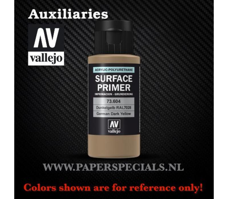 Vallejo - Surface Primer 60ml - 73.604 German Dark Yellow