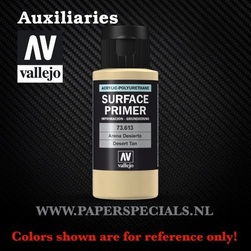 Vallejo - Surface Primer 60ml - 73.613 Desert Tan 