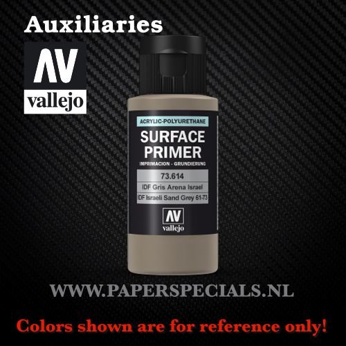 Vallejo - Surface Primer 60ml - 73.614 IDF Israeli Sand Grey(61-73) 