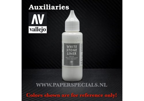 Vallejo Vallejo - White Stone Liner 30ml