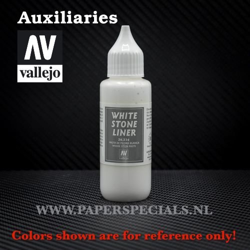 Vallejo - White Stone Liner 30ml 