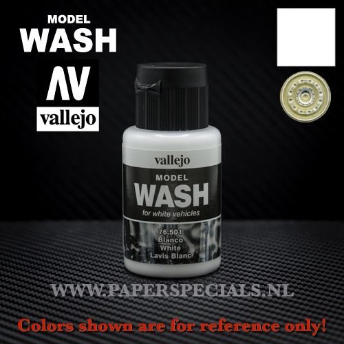 Vallejo - Model Wash 35ml - 76.501 White 
