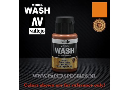 Vallejo Vallejo - Model Wash 35ml - 76.505 Light Rust