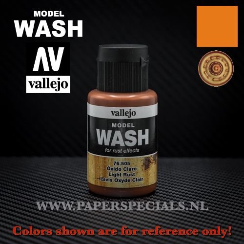 Vallejo - Model Wash 35ml - 76.505 Light Rust 