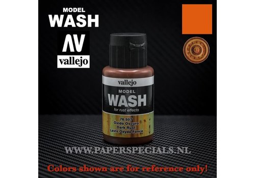 Vallejo Vallejo - Model Wash 35ml - 76.507 Dark Rust