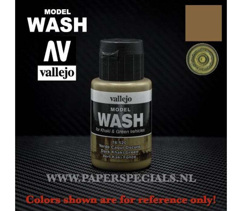 Vallejo - Model Wash 35ml - 76.520 Dark Khaki Green