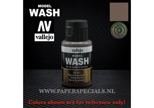 Vallejo Vallejo - Model Wash 35ml - 76.521 Oiled Earth