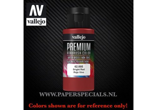 Vallejo Vallejo - Premium RC Color 60ML - 62.005 Bright Red