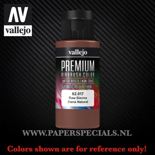 Vallejo - Premium RC Color 60ML - 62.017 Raw Sienna 