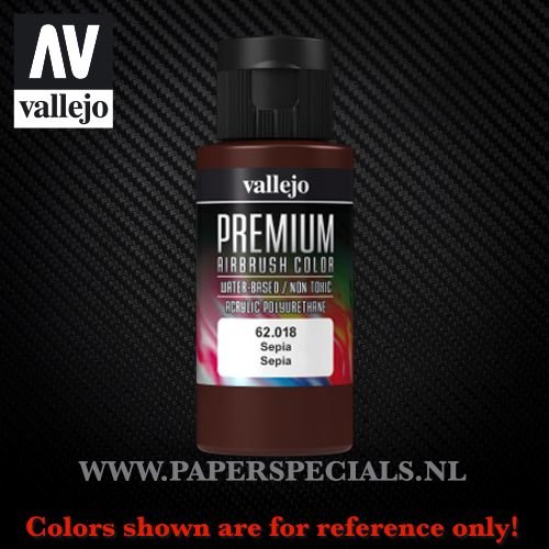 Vallejo - Premium RC Color 60ML - 62.018 Sepia 
