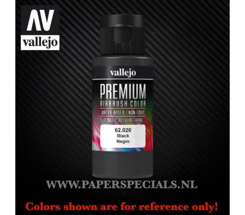 Vallejo - Premium RC Color 60ML - 62.020 Black