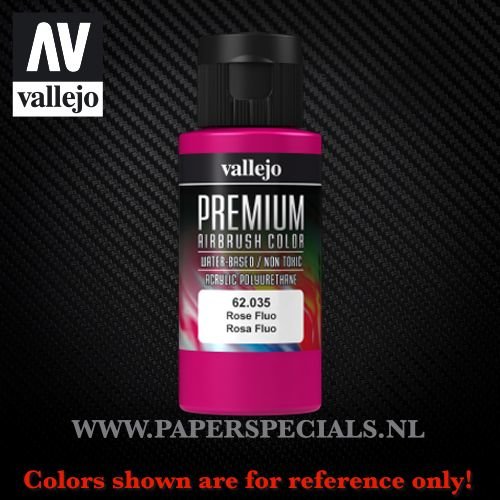 Vallejo - Premium RC Color 60ML - 62.035 Fluorescent Rose 