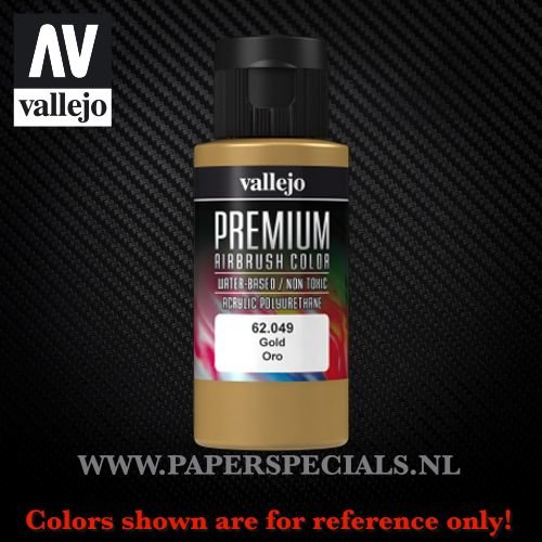 Vallejo - Premium RC Color 60ML - 62.049 Gold 