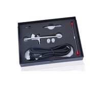 Fengda Airbrush pistool Fengda BD-207K met 0,2mm - 0,3 mm en 0,5mm nozzle